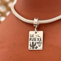 Berloque de Prata 950 - SE AVEXE NÃO -  BS110