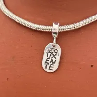 Berloque de Prata 950 - OXENTE -  BS115 - Foto 3