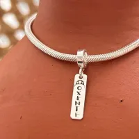 Berloque de Prata 950 - OXENTE -  BS120