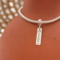 Berloque de Prata 950 - OXENTE -  BS120 - Foto 2