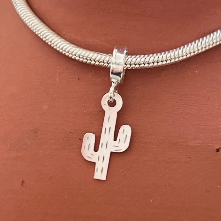 Berloque de Prata 950 -CACTO - BS130 Imagem