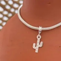 Berloque de Prata 950 -CACTO - BS130 - Foto 2