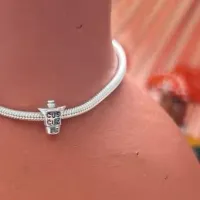 Berloque de Prata 925 - Panela de Cuscuz - 251930 - Foto 2