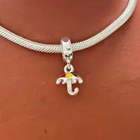 Berloque de Prata 925 - Sombrinha - frevo  - 251936 - Foto 3