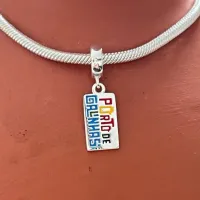 Berloque de Prata 925 - Porto de Galinhas  - 251205 - Foto 2