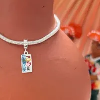 Berloque de Prata 925 - Porto de Galinhas  - 251205 - Foto 3