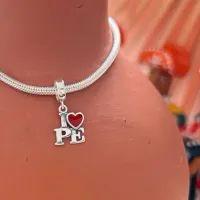 Berloque de Prata 925  - I LOVE PE - 251926 - Foto 2