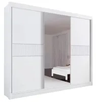 Guarda-Roupa 3 Portas Los Angeles Ripado  100% MDF 2,75 - Foto 2