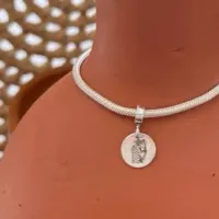 Berloque de Prata 950 - MULÉ ARRETADA -  BS140 - Foto 2