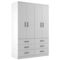 Guarda-Roupa Treviso 4 Portas e 6 gavetas evdencia - Foto 2