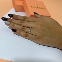 Anel aparador de prata 950 - MA150 - Foto 3