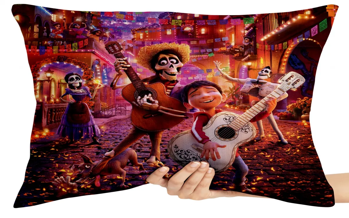 Capa de Almofada ou Travesseiro A vida é uma festa Imagem