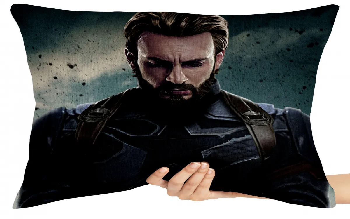 Capa de Almofada ou Travesseiro Capitão América Chris