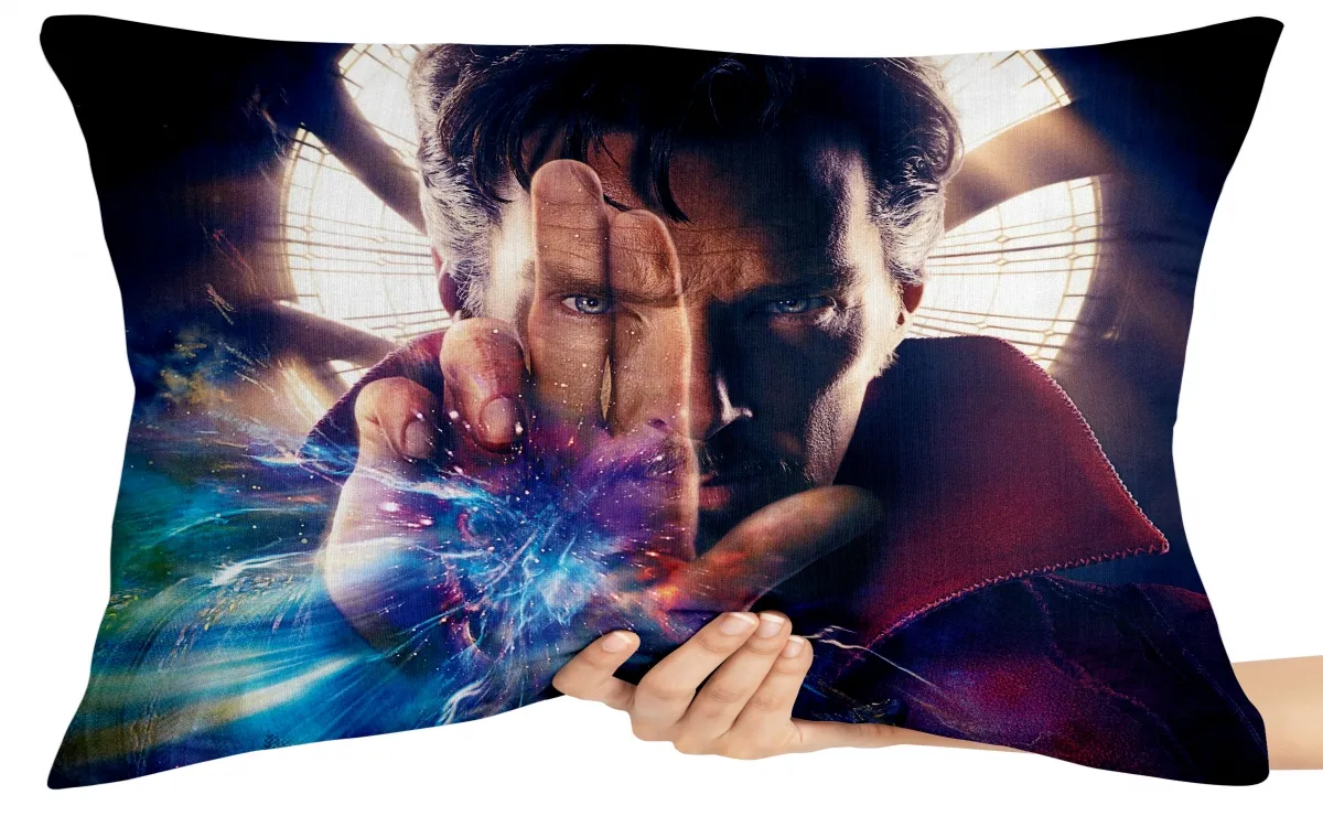 Capa de Almofada ou Travesseiro Doutor Estranho dedos Imagem