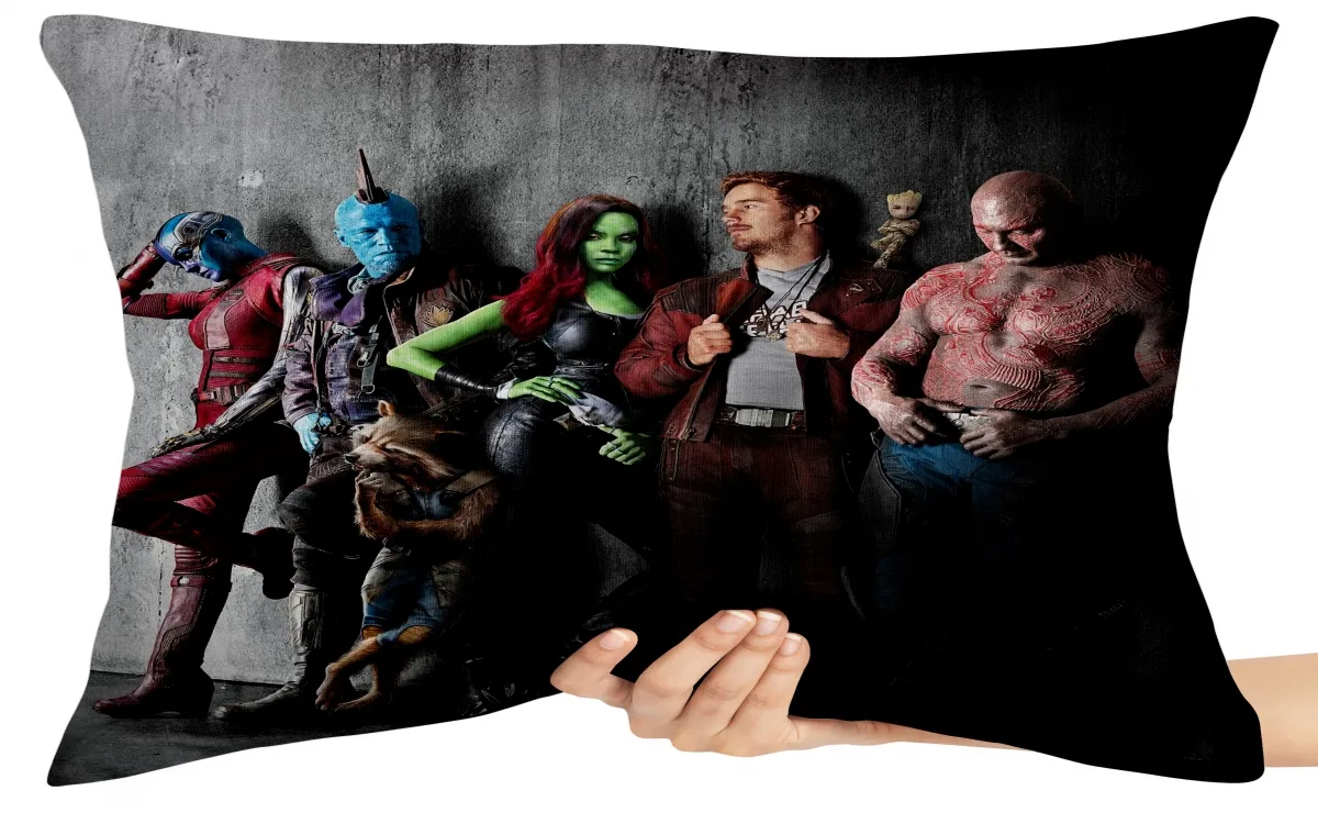 Capa de Almofada ou Travesseiro Guardiões da Galáxia parede