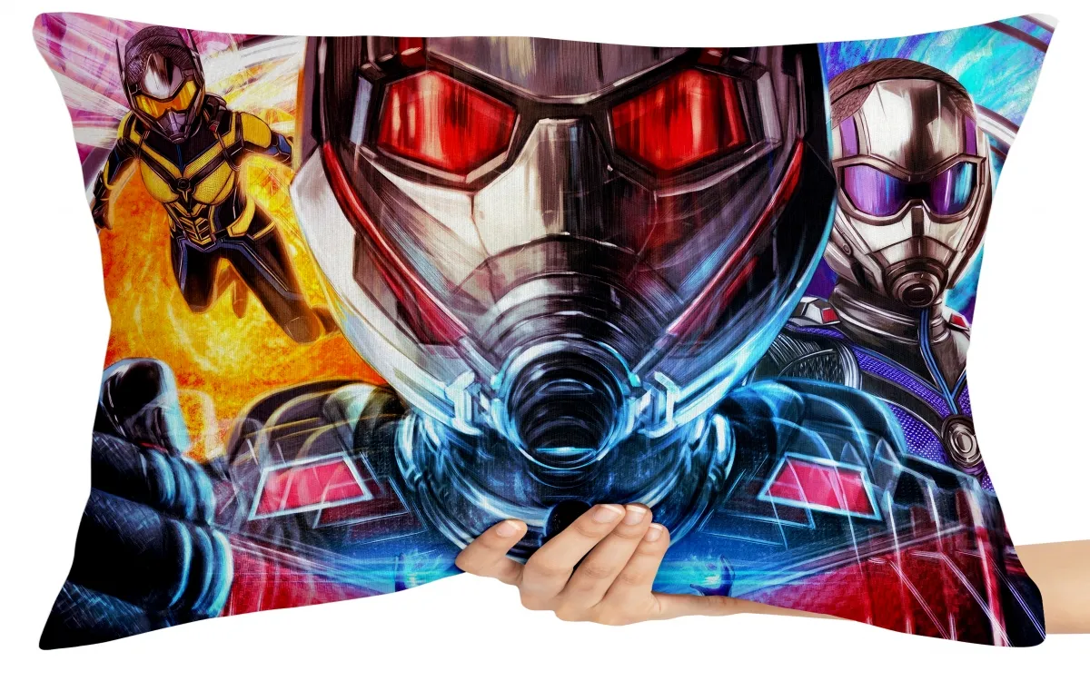 Capa de Almofada ou Travesseiro Homem Formiga Quantumania Imagem