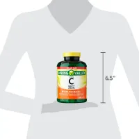 Vitamina C Spring Valley 500mg Rose Hips 500 Tablets Importado + Frete Grátis - Foto 5