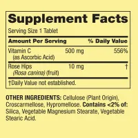Vitamina C Spring Valley 500mg Rose Hips 500 Tablets Importado + Frete Grátis - Foto 6