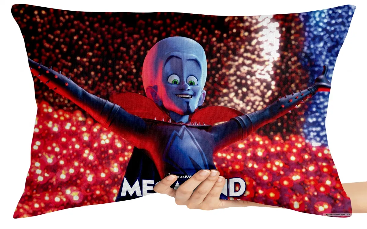 Capa de Almofada ou Travesseiro Megamente entrada triunfal Imagem