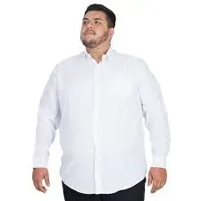 Uniforme Social Kit 100 CamisaTradicional microfibra   Branco n1 ao n 10    ESCOLHA SUA COR  R$39,99 unidade