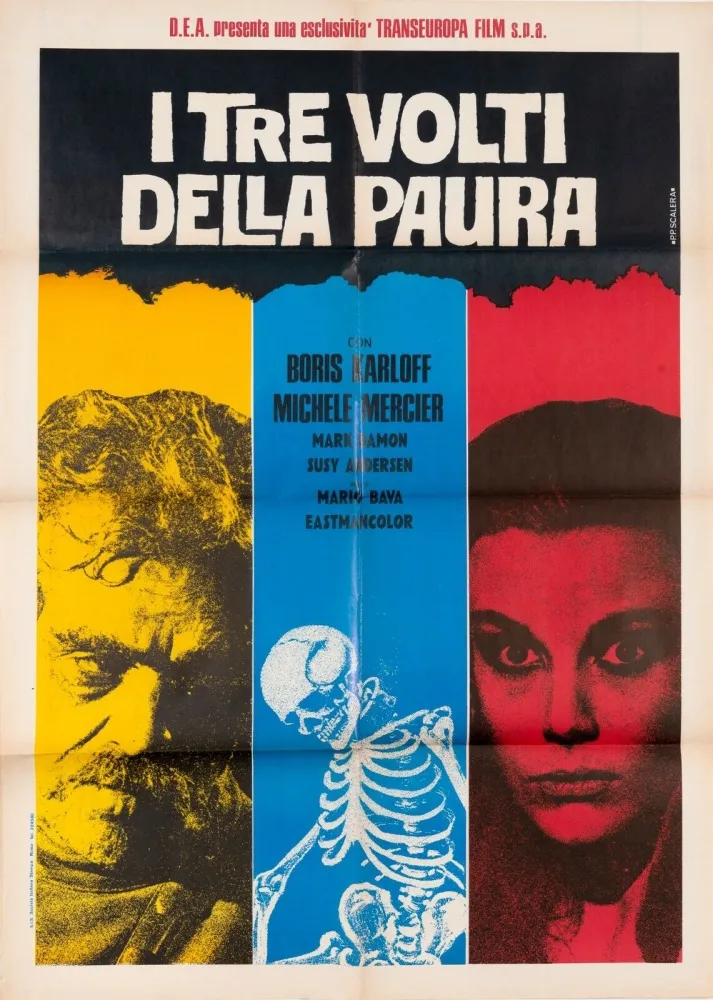 As Três Máscaras do Terror (1963) Mario Bava DVD - legendas em português