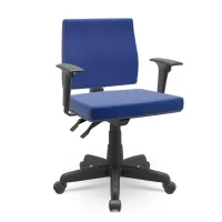  Cadeira Multiregulável NR17 Diretor Izzi Encosto Regulável com Base Giratória e Braços Regulaveis - Foto 6