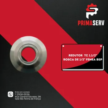 REDUTOR  TC 1.1/2" ROSCA DE 1/2" FEMEA BSP