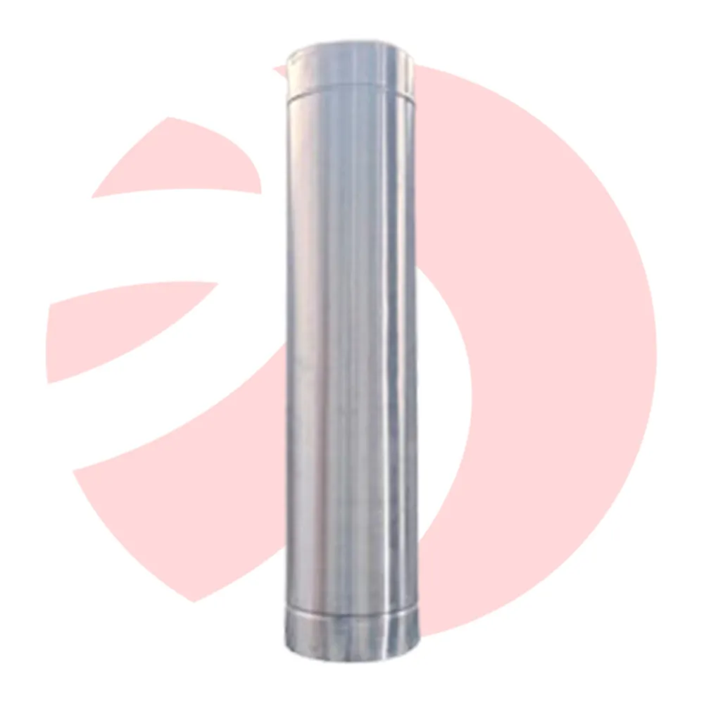 Tubo para Chaminé Inox Grande 1m