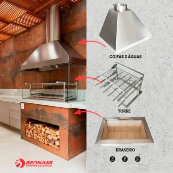 Coifa Inox 75 Grande - Foto 2