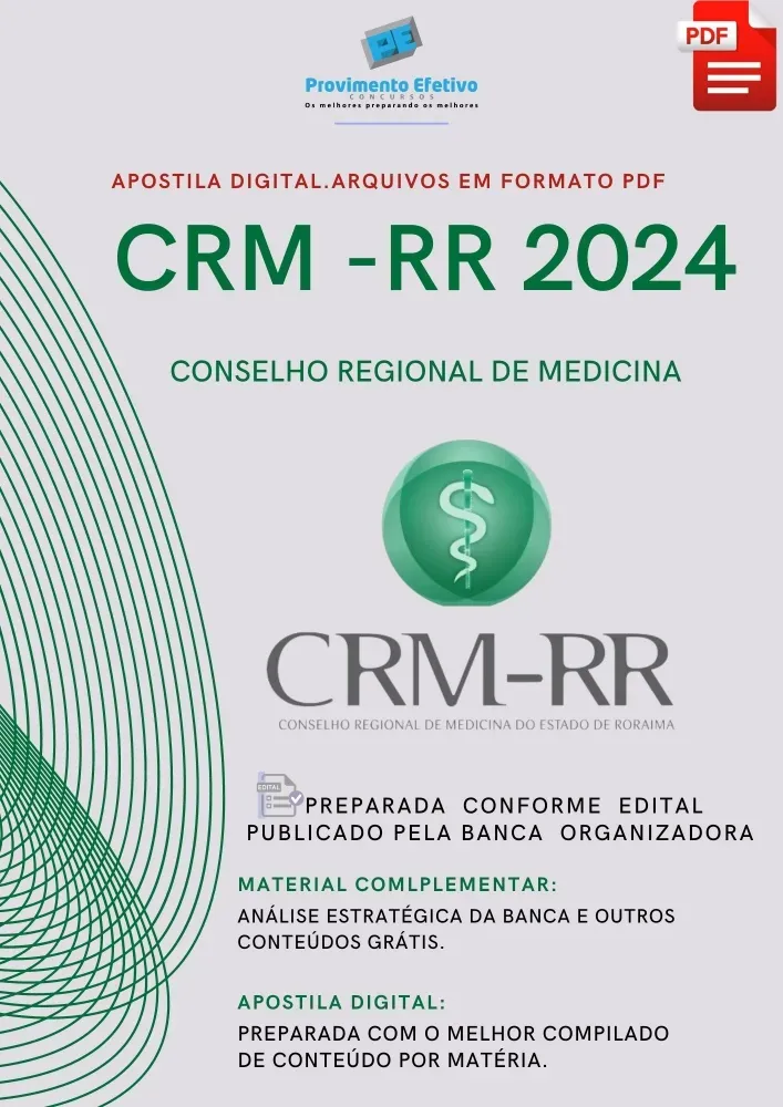 Apostila CRM RR Contador 2024