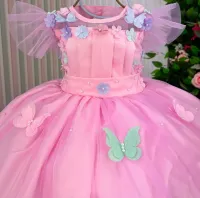 Vestido Festa Jardim Rosa Mod.2 Mariê - Foto 2