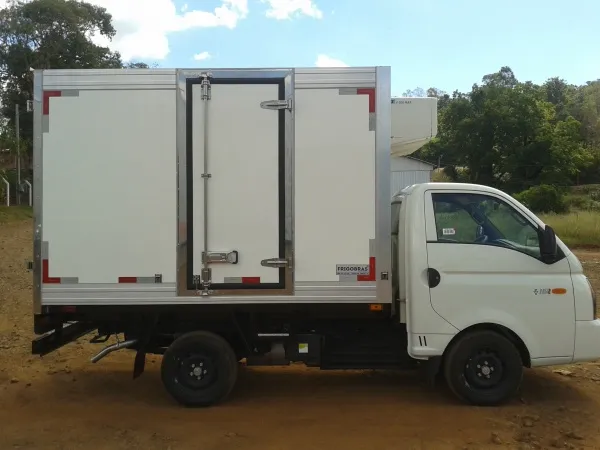 Ref BFG 280 Baú frigorífico gancheiro para HR ou Bongo Novo