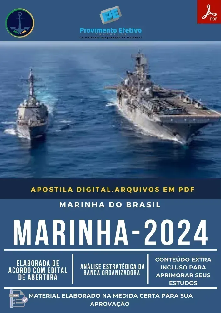 Apostila Marinha Técnico Química  QATP 2024 Imagem