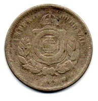 1888 - 100 Réis - Moeda Brasil Império