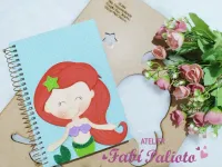KIT27   Gabarito de Moldes  em MDF  Coleção Meu Caderno - Princesas  - Foto 7