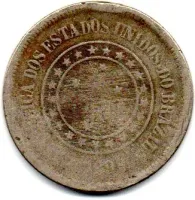 1899 - 100 Réis - Moeda Brasil