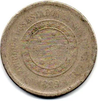 1899 - 100 Réis - Moeda Brasil
