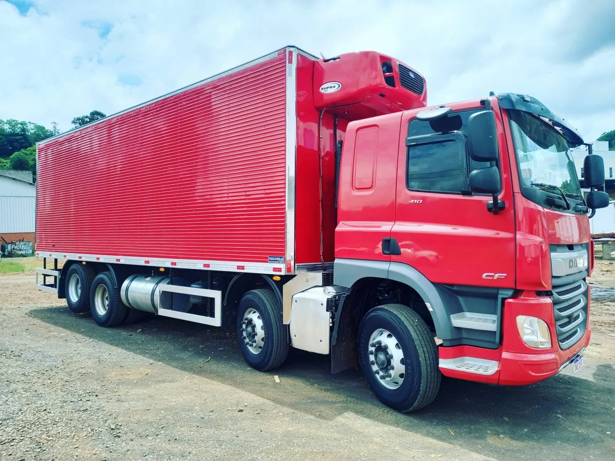 Ref BFP 850 Baú frigorífico B Truck metálico
