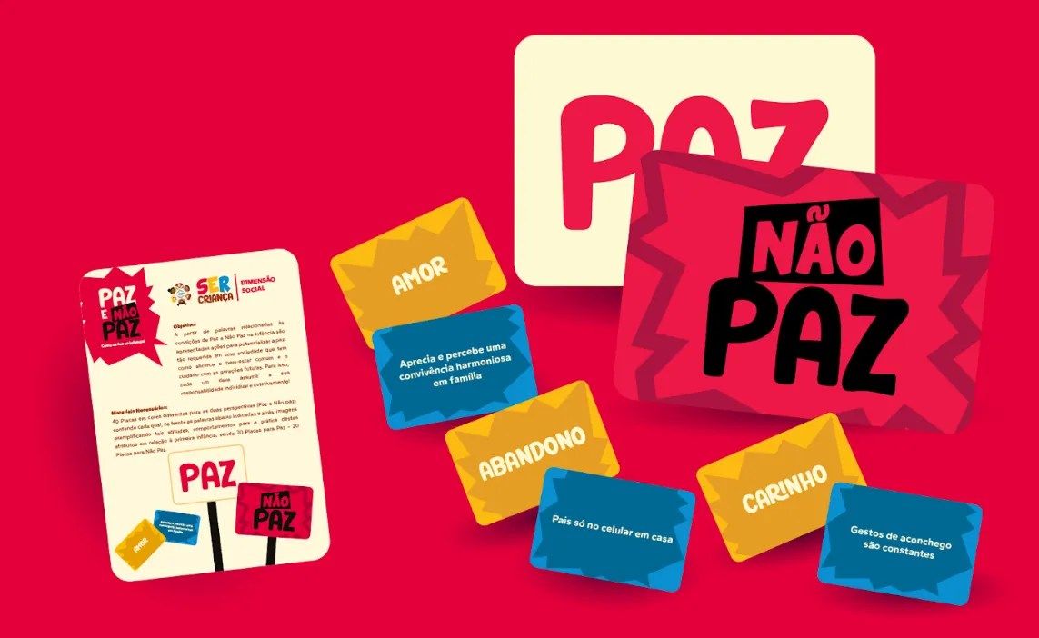 Jogo Cultura de Paz e Não Paz  Imagem