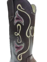 Ref: 1203 - Bota Country Texana Perdigão Feminina 34 ao 39 - Cor Pinhão - Foto 3