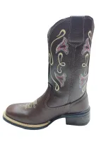 Ref: 1203 - Bota Country Texana Perdigão Feminina 34 ao 39 - Cor Pinhão - Foto 4