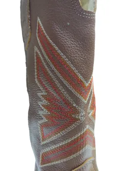 Ref: 1213 - Bota Country Texana Perdigão Masculina - Cor Conhaque - Foto 2