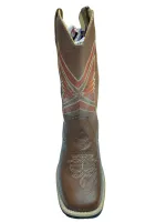Ref: 1213 - Bota Country Texana Perdigão Masculina - Cor Conhaque - Foto 5
