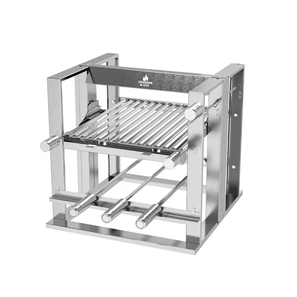 Grill Elevatório Gourmet 3 Espetos