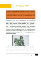 018 - História - A Formação dos Estados Modernos - O Poder Absolutista - 7º ano - PDF com 5 páginas - Foto 2
