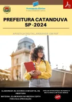 Apostila Prefeitura Catanduva SP Contador 2024