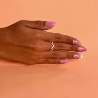 Anel de prata zig-zap - 271736 - Foto 3