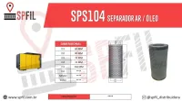 Separador Ar / Óleo  SPS104