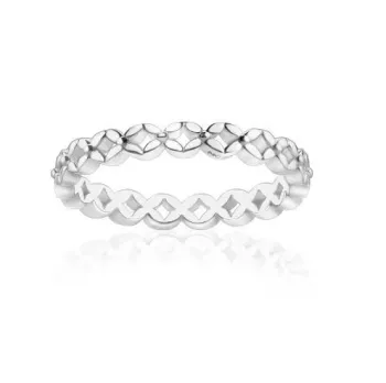 Anel prata 950 - Infinito - 270271