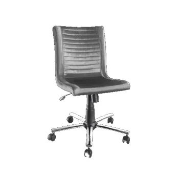 Cadeira Executiva Ely com Base Giratória Cromada